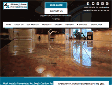 Tablet Screenshot of granitefabricatordirect.net